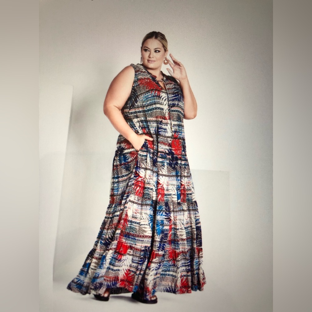Escape Maxi Dress - ruby feather
